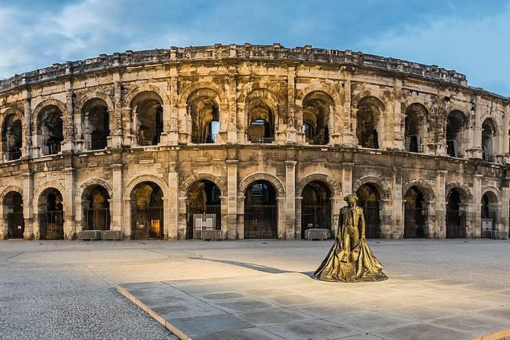 Le Studio D'Auguste- Coeur De Nimes-Chaleureux-Emplacement Ideal Екстериор снимка